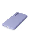 Samsung Galaxy A24 4G Kılıf Nano içi Kadife Silikon - Lila