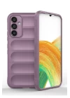 Samsung Galaxy A25 5G Kılıf Optimum Silikon - Mor