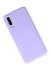 Samsung Galaxy A30S Kılıf Nano içi Kadife Silikon - Lila