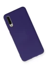 Samsung Galaxy A30S Kılıf Nano içi Kadife Silikon - Mor