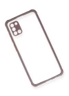 Samsung Galaxy A31 Kılıf Miami Şeffaf Silikon - Açık Mor