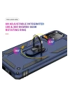 Samsung Galaxy A33 5G Kılıf Sofya Yüzüklü Silikon Kapak - Lacivert