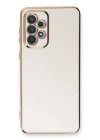 Samsung Galaxy A33 5G Kılıf Volet Silikon - Beyaz