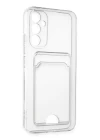 Samsung Galaxy A34 5G Kılıf Kart Şeffaf Silikon - Şeffaf