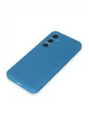 Samsung Galaxy A35 5G Kılıf First Silikon - Mavi