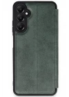 Samsung Galaxy A35 5G Kılıf Flip Cover - Koyu Yeşil