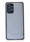 Samsung Galaxy A52 Kılıf Miami Şeffaf Silikon - Lacivert