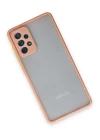Samsung Galaxy A52 Kılıf Montreal Silikon Kapak - Pembe