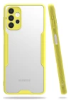 Samsung Galaxy A52 Kılıf Platin Silikon - Sarı