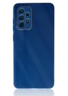 Samsung Galaxy A53 5G Kılıf Glass Kapak - Mavi