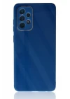 Samsung Galaxy A53 5G Kılıf Glass Kapak - Mavi