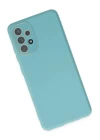 Samsung Galaxy A53 5G Kılıf Lansman Glass Kapak - Turkuaz