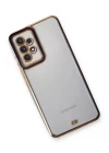 Samsung Galaxy A53 5G Kılıf Liva Lens Silikon - Mavi