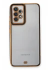Samsung Galaxy A53 5G Kılıf Liva Lens Silikon - Siyah