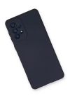 Samsung Galaxy A53 5G Kılıf Nano içi Kadife Silikon - Lacivert