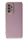 Samsung Galaxy A53 5G Kılıf Volet Silikon - Mor