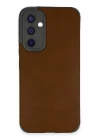 Samsung Galaxy A54 5G Kılıf Loop Deri Silikon - Kahverengi