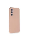 Samsung Galaxy A54 5G Kılıf Nano içi Kadife Silikon - Pudra