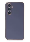 Samsung Galaxy A54 5G Kılıf Volet Silikon - Mavi