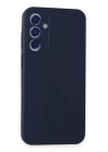 Samsung Galaxy A55 5G Kılıf First Silikon - Lacivert