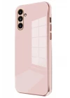 Samsung Galaxy A55 5G Kılıf Volet Silikon - Pembe