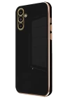 Samsung Galaxy A55 5G Kılıf Volet Silikon - Siyah
