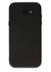 Samsung Galaxy A7 2017 / A720 Kılıf First Silikon - Siyah