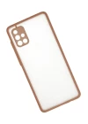Samsung Galaxy A71 Kılıf Montreal Silikon Kapak - Pembe
