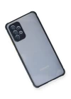 Samsung Galaxy A72 Kılıf Miami Şeffaf Silikon - Lacivert