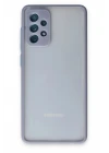 Samsung Galaxy A72 Kılıf Montreal Silikon Kapak - Gri