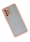 Samsung Galaxy A72 Kılıf Montreal Silikon Kapak - Pembe