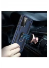 Samsung Galaxy A72 Kılıf Sofya Yüzüklü Silikon Kapak - Lacivert