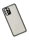 Samsung Galaxy A91 / S10 Lite Kılıf Montreal Silikon Kapak - Siyah