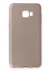 Samsung Galaxy C5 Pro Kılıf First Silikon - Rose Gold