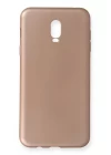 Samsung Galaxy C8 Kılıf First Silikon - Rose Gold