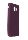 Samsung Galaxy J4 Kılıf First Silikon - Mürdüm