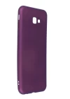 Samsung Galaxy J4 Plus Kılıf First Silikon - Mürdüm