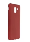 Samsung Galaxy J6 Kılıf First Silikon - Bordo