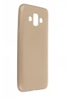 Samsung Galaxy J7 Duo Kılıf First Silikon - Gold
