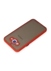 Samsung Galaxy J7 Kılıf Montreal Silikon Kapak - Kırmızı