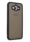 Samsung Galaxy J7 Kılıf Montreal Silikon Kapak - Siyah