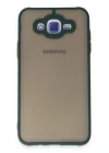 Samsung Galaxy J7 Kılıf Montreal Silikon Kapak - Yeşil
