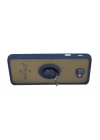 Samsung Galaxy J7 Prime Kılıf Montreal Yüzüklü Silikon Kapak - Lacivert