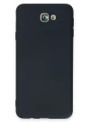 Samsung Galaxy J7 Prime Kılıf Nano içi Kadife Silikon - Lacivert