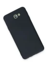 Samsung Galaxy J7 Prime Kılıf Nano içi Kadife Silikon - Lacivert