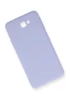 Samsung Galaxy J7 Prime Kılıf Nano içi Kadife Silikon - Lila