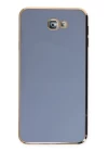 Samsung Galaxy J7 Prime Kılıf Volet Silikon - Mavi