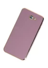 Samsung Galaxy J7 Prime Kılıf Volet Silikon - Mor