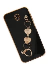 Samsung Galaxy J7 Pro / J730 Kılıf Esila Silikon - Siyah