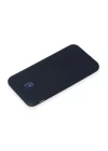 Samsung Galaxy J7 Pro / J730 Kılıf Nano içi Kadife Silikon - Koyu Mavi